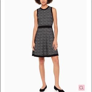 Kate spade out west mod plaid sweater dress